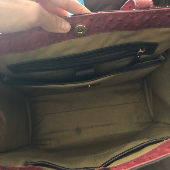 Leather iPad or small computer bag - Picture 2 of 7